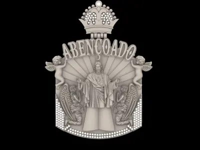 PENDANT ABENcOADO 3D print model