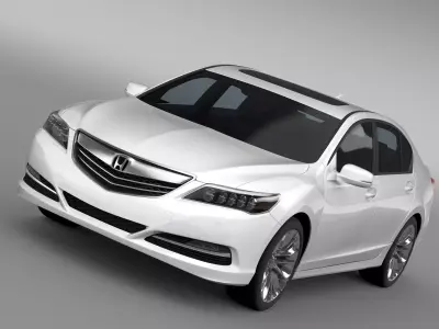 Honda Legend 2015 3D model