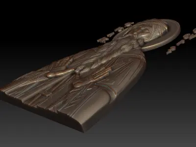 Saint Isaac the Syrian 3D print model