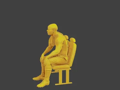 Soccer Player SP 014 3D print model