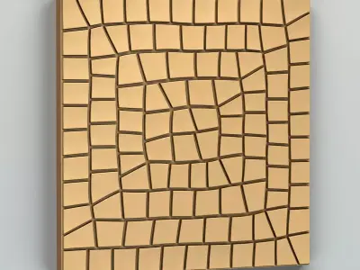 Wall panel 033 3D model