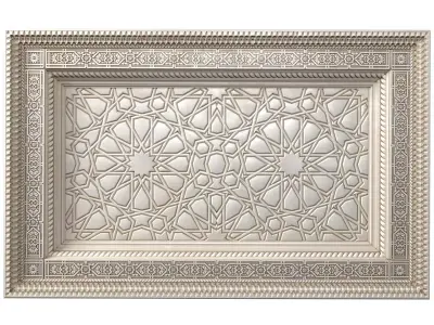 Arabic Oriental Classic Ceiling 3D model