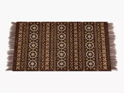 -Oriental Carpet V4- 3D model
