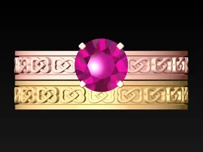 Wedding Rings - N482212 3D print model