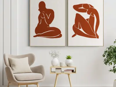 Photo Frame 183 Low-poly 3D model