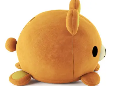Rilakkuma Mochi Plushie 3D model