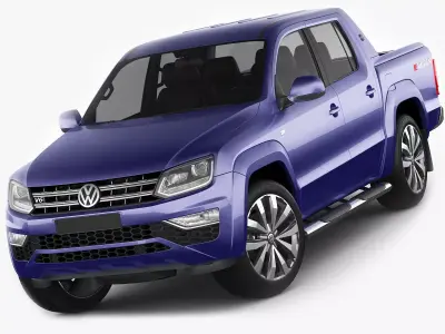 Volkswagen Amarok 2017 3D model