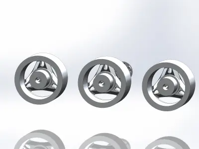 Wheels for scale model  Mk4 3D print model