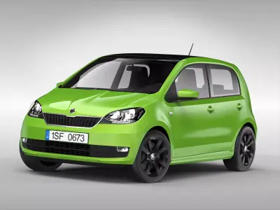 Skoda Citigo 2017 3D model