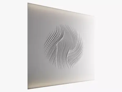 wave wall 32 3D model