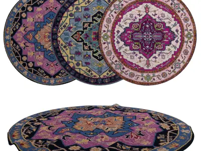 Rugs No 318 Low-poly 3D model