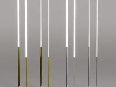 Crystal Floor Lamp from CASA 3D model