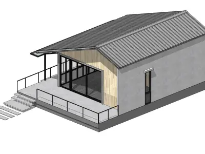 Coffee Shop 3D model