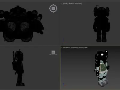 KAWS soldier STAR WARS 3D print model