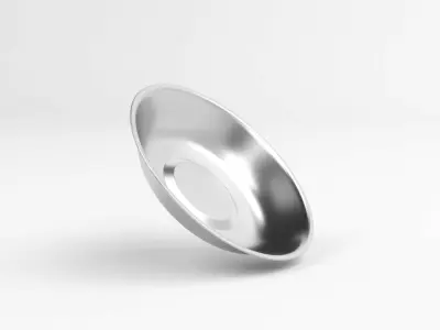 Metal Plate 3D Model Low-poly 3D model purchase