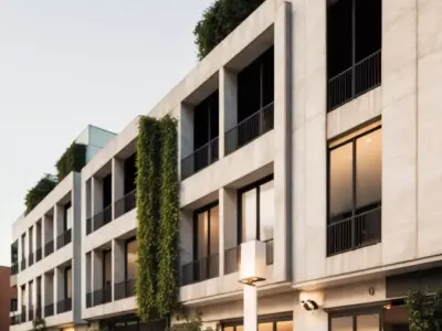 Residential building 3D model