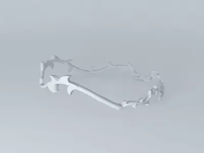 3d thorn crown crown  Thorn Free 3D model