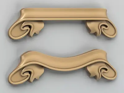 Decorative Ribbon 001 3D model