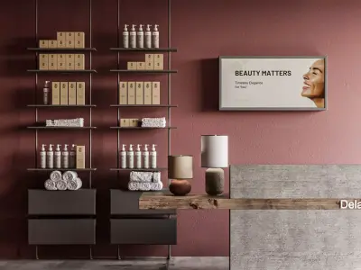 Retail Interior Store 3D Design 3D model