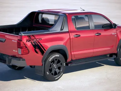 Toyota Hilux Revo Rocco 2018 3D model