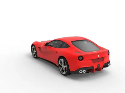 Ferrari Car 3D Model 3D model