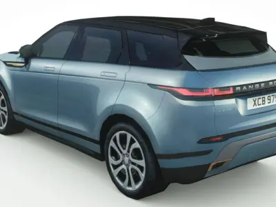 Land Rover Velar Low-poly 3D model