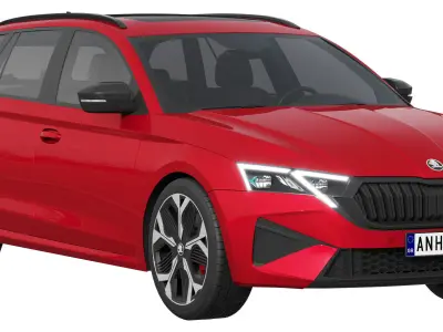 Skoda Octavia RS Combi 2025 3D model