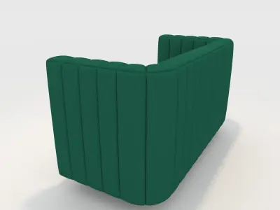Sofa 2 Seater 1 3D model