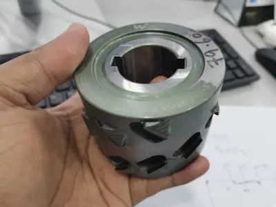 3D CAD Pre-Milling Cutter PCD Diamond for wood working 3D print model