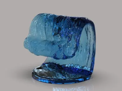 Big Waves 2 3D print model