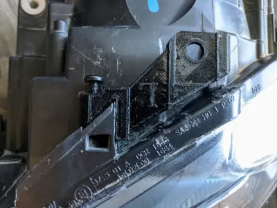 VW GTI Golf Jetta r32 mk5 Upper Right headlight repair tab 3D print model