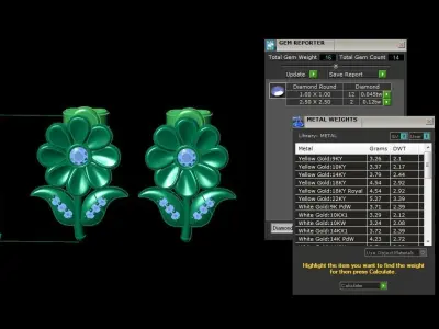 Earring Jewelry 3D print model get