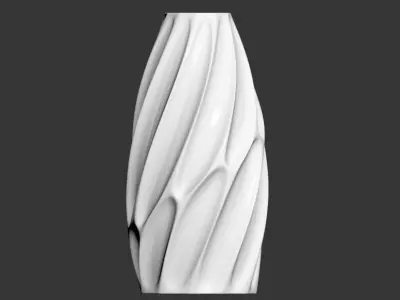 Twisted Vase 3D model