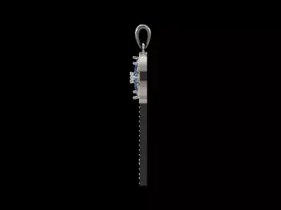 Colorful Key stl 3d printable jewelry Pendant model jp0401 3D print model