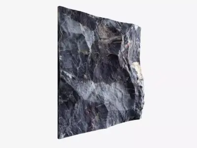 277-RockPanel piece of stone 3D model