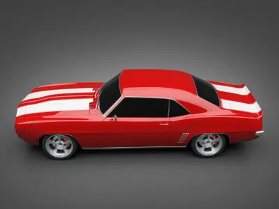 1969 Chevrolet Camaro RS 3D model