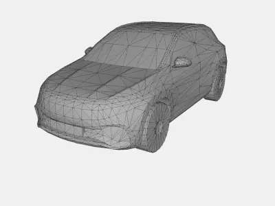 Mercedes-Benz EQ 5 car colection 3D Model Pack