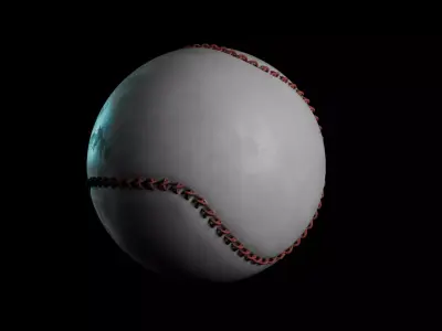 Baseball ball Free 3D model purchase