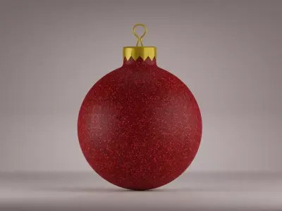 Christmas Ball 3D model 9