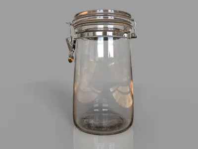 Glass Jar  3D model