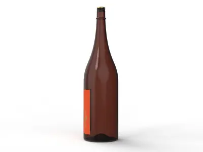 Japnese sake bottle2 3D model