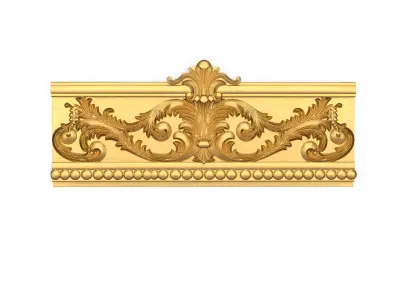 carved classic decorative ornament cnc 3d printing stl 41 3D model
