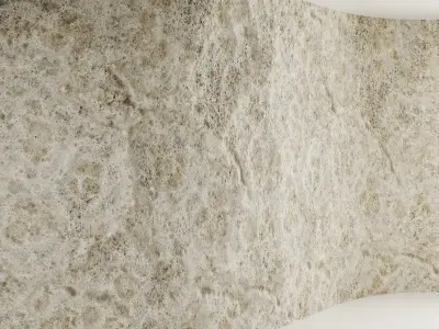 Stone White Wall Texture 3D model