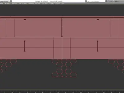 TV JENNY Volpi low poly 3d model Low-poly 3D model