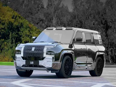 BYD YangWang U8 3D model