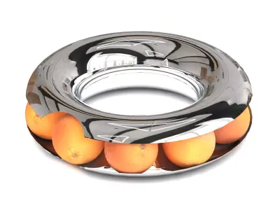 Fruit basket - orange holder 3D model