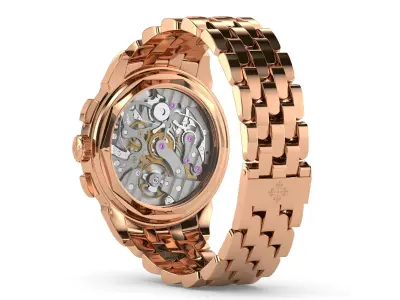 Patek Philippe 52701R Grand Complications Watch 3D model