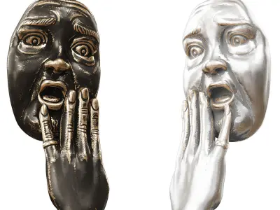Creative Sculpture Astonishment 3D model