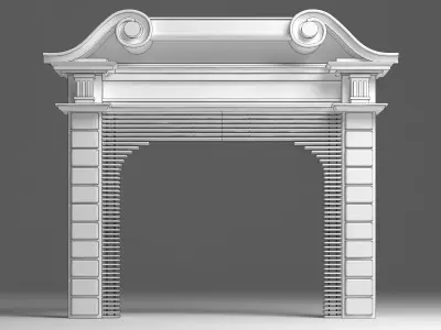 Entry Gate 3D model