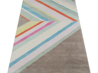 Rug Set 1250 3D model